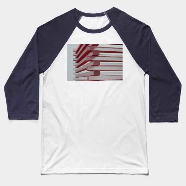 Jenga Baseball T-Shirt by howaboutthat